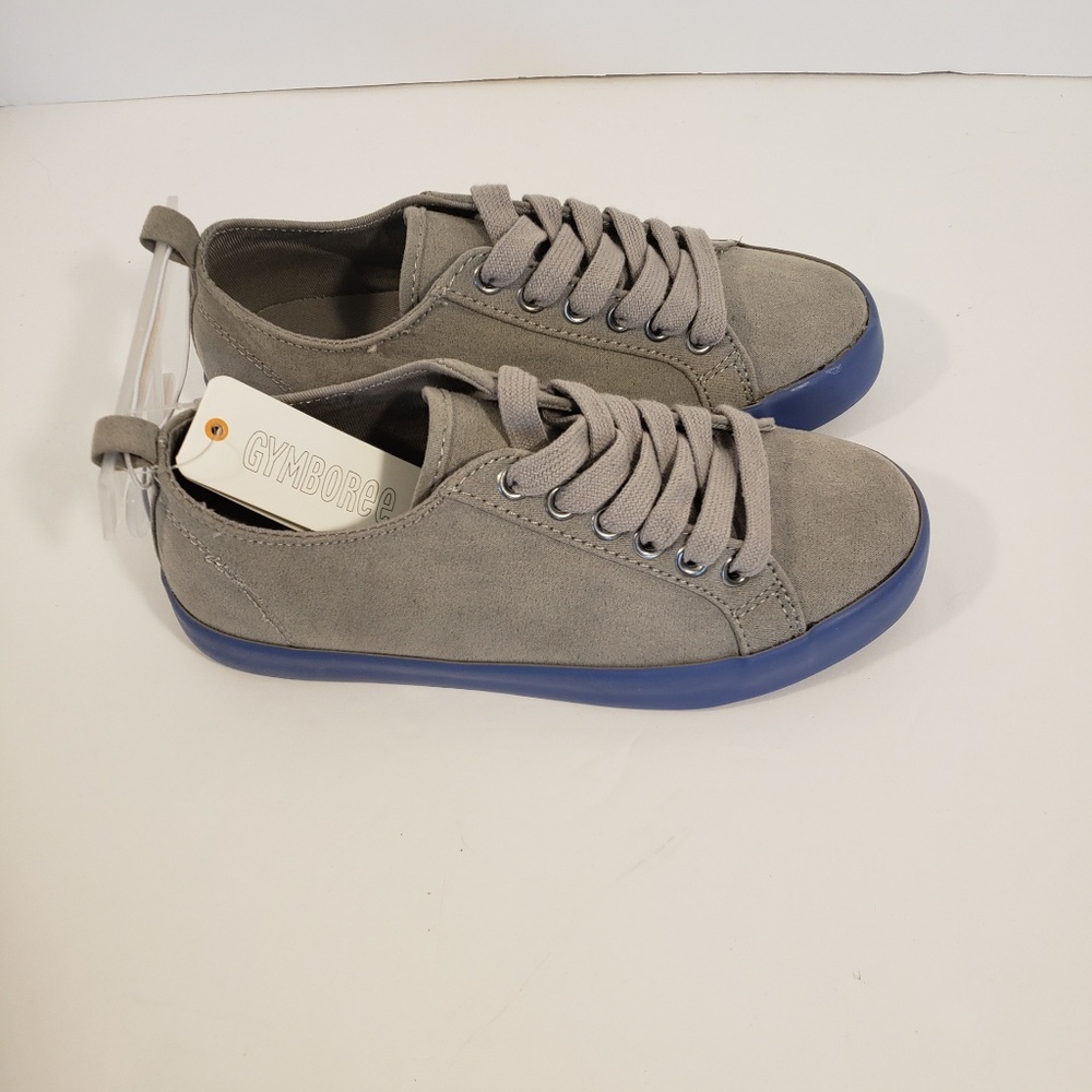 Gymboree Boys Gray and Blue Sneakers, size 1